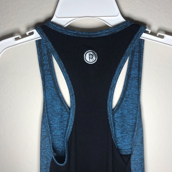 Pure Barre S Blue and Black Tank - Picture 5 of 6
